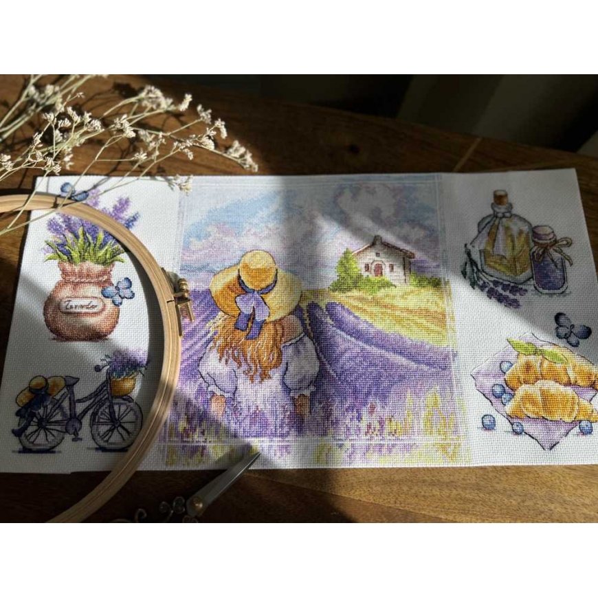 Beldizart Ristipistosarja "Provence charm" SANO-31 – 4