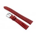 Pacific W57 leather watch strap - red - 16mm Pacific W57 leather watch strap - red - 16mm