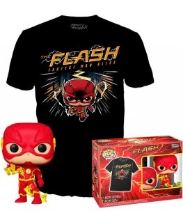Funko Set figure POP & Tee DC Comics The Flash