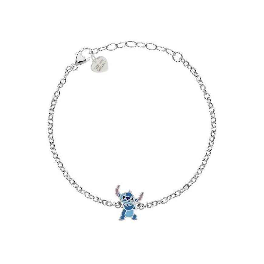 Disney Žaisminga sidabrinė apyrankė Stitch Lilo & Stitch BS00094SL-65.CS