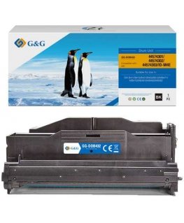 G&G compatible drum with 44574302, black, 25000s