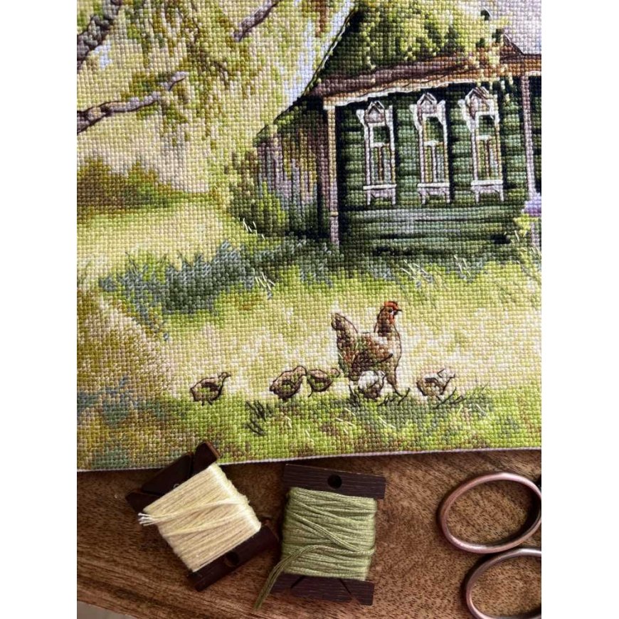 Beldizart Cross stitch kit "At Grandma's" SANU-08 – 4