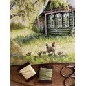 Beldizart Cross stitch kit "At Grandma's" SANU-08