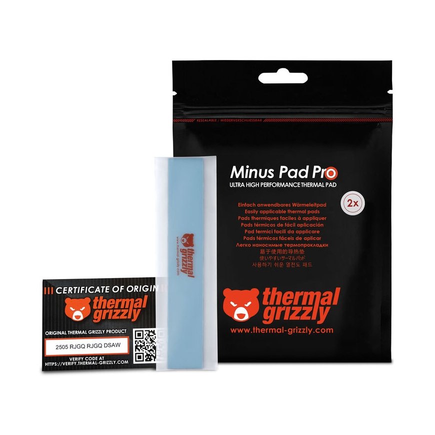 Thermal Grizzly Minus Pad Pro - 120 x 20 x 3,0 mm, 2 kpl