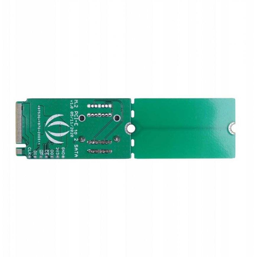 Seeed Studio PCIe 3.0x2 M.2 NGFF Key B - SATA 3.0 6Gb/s -muunnin - 2 porttia - JMB585 - Odyssey-X86J4105 - Seeedstudio 103990565 – 5