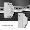 Qoltec DIN rail power supply | 24W | 12V | 2A | Gray