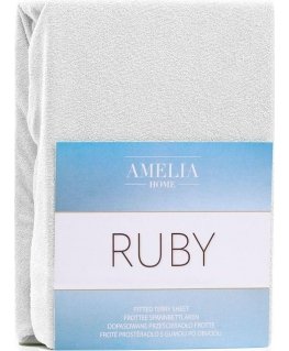 AmeliaHome Paklodė su guma AH RUBY WHITE01 100-120x200+30