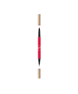 Valentino Valentino, Twin Liner, kaksipäinen, geelimäinen silmänympärys, 02, musta & Rosso, 8 g naisille