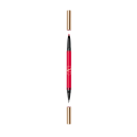 Valentino Valentino, Twin Liner, Double-Ended, Gel Eyeliner, 02, Black & Rosso, 8 g For Women