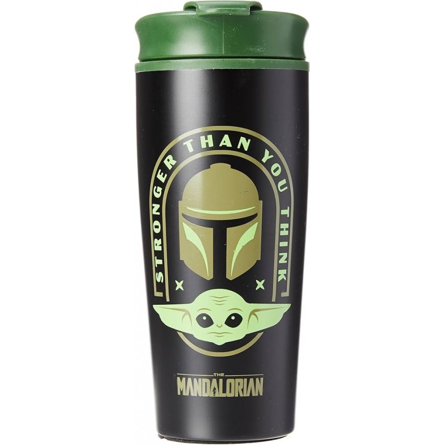 Pyramid Star Wars The Mandalorian travel mug