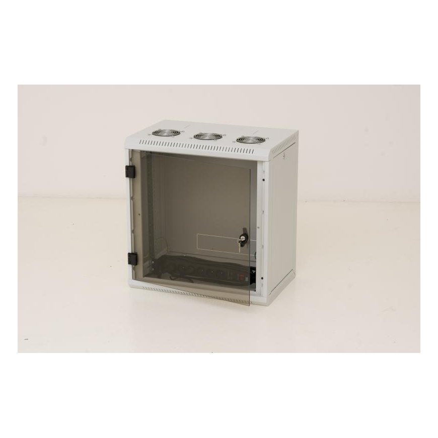 Triton RUA-09-AS6-CAX-A1 rack cabinet 9U Wall mounted rack White – 3