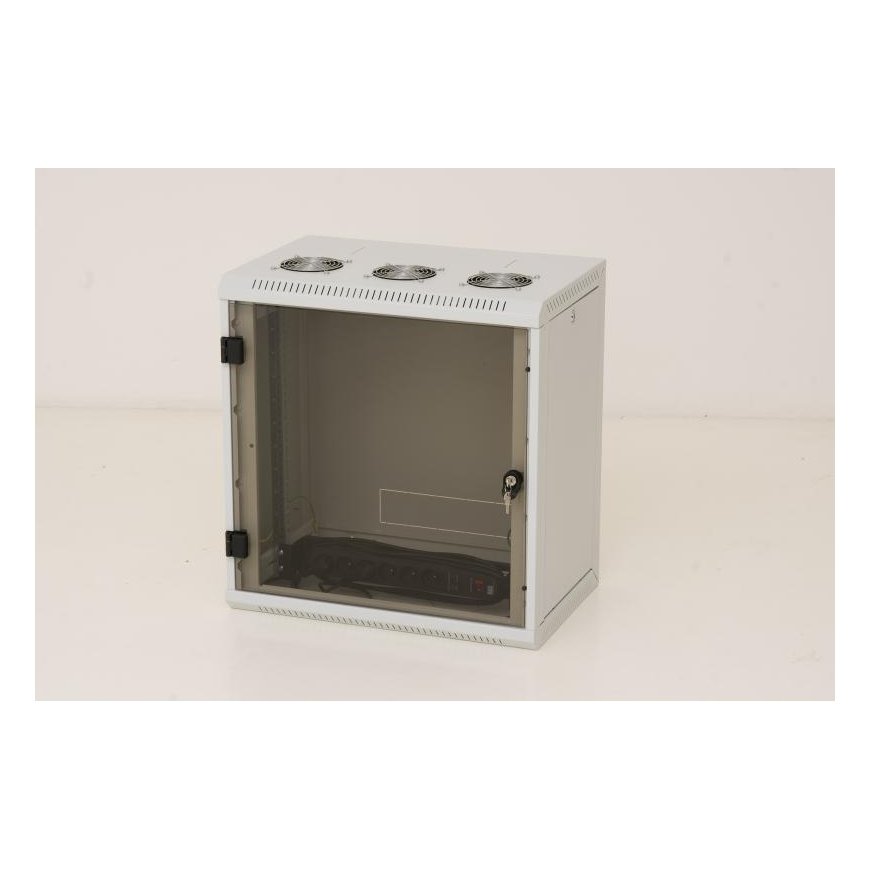 Triton RUA-09-AS6-CAX-A1 rack cabinet 9U Wall mounted rack White – 4