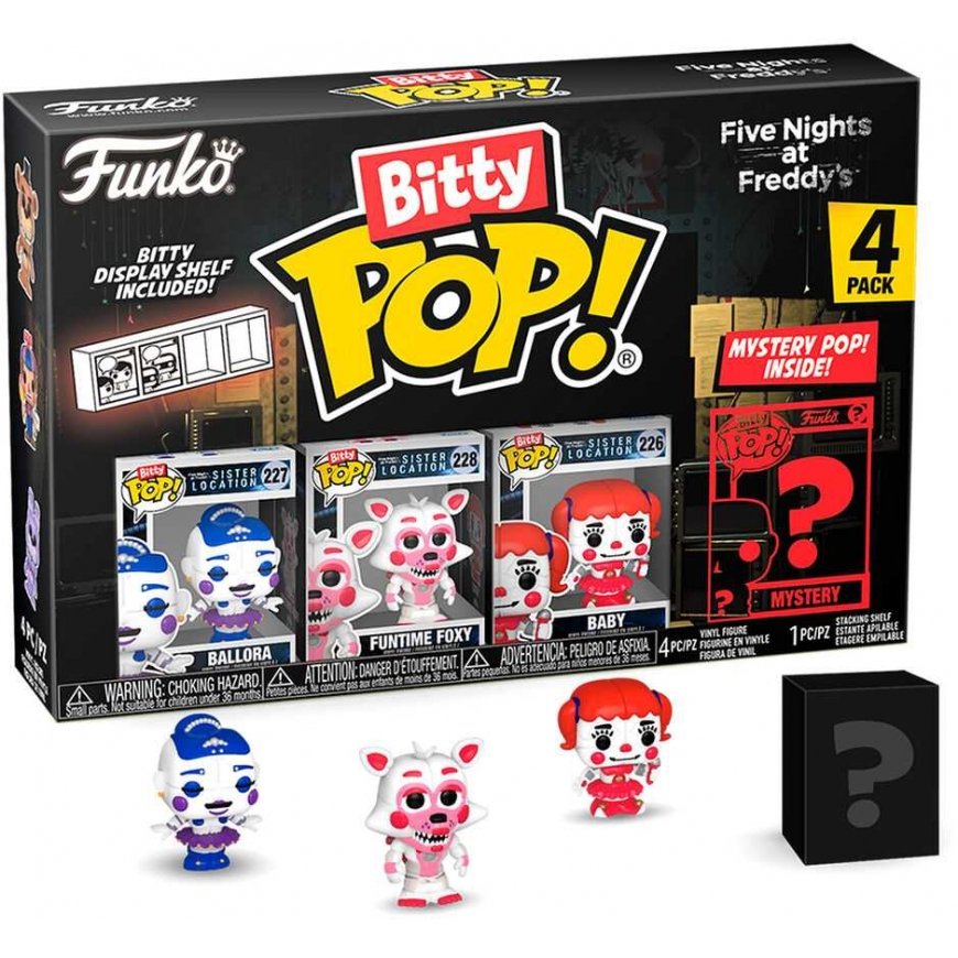 *****FUNKY BITTY POP! FNAF 4pack s.1 73044 – 3