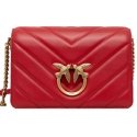 Pinko Women's Leather Crossbody Bag Pinko Women's Leather Crossbody Bag