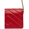 Pinko Women's Leather Crossbody Bag Pinko Women's Leather Crossbody Bag