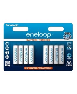 Panasonic BK-3MCCE/8BE Rechargeable battery AA Nickel-Metal Hydride (NiMH)