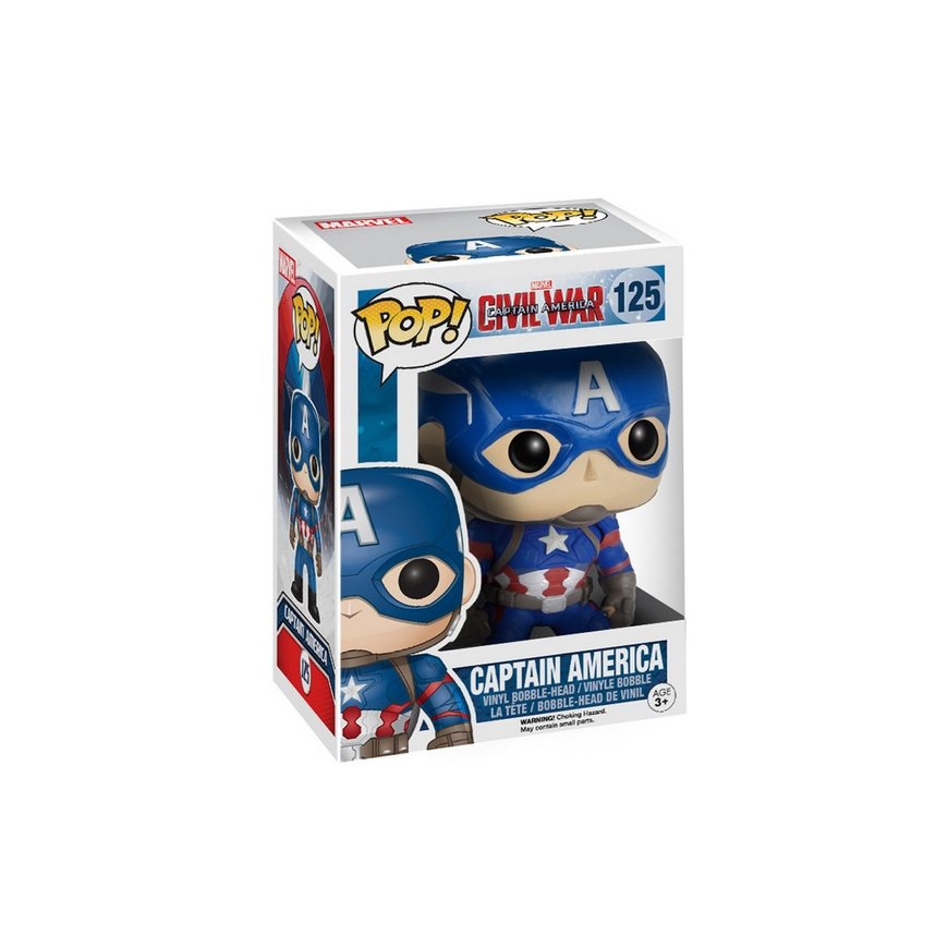 FUNKO POP! Marvel Captain America: Civil War Captain America – 3