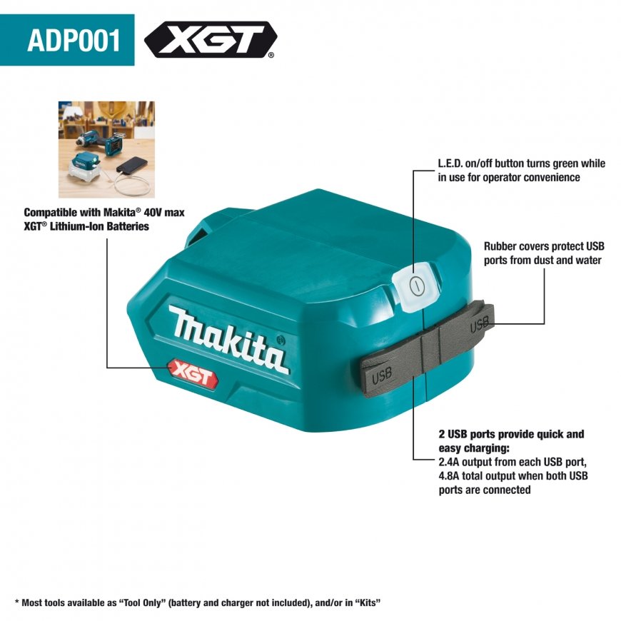 Makita ADP001G battery charger – 2