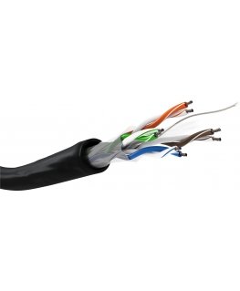 Goobay 57293 сетевой кабель Черный 100 m Cat6 U/UTP (UTP)