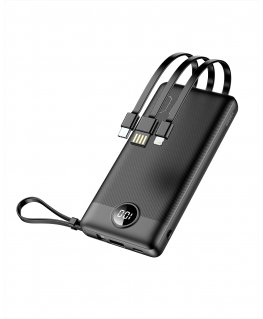 VEGER C10 akupank Liitiumpolümeer (LiPo) 10000 mAh Must