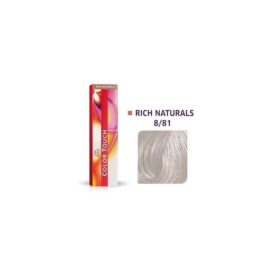 Wella Color Touch, Rich Naturals 8/81