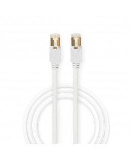 Nedis CCBW85221WT100 networking cable White 10 m Cat6 S/FTP (S-STP)