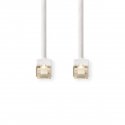 Nedis CCBW85221WT100 verkkokaapeli Valkoinen 10 m Cat6 S/FTP (S-STP)