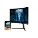 Samsung G85NB computer monitor 81.3 cm (32") 3840 x 2160 pixels 4K Ultra HD LED White