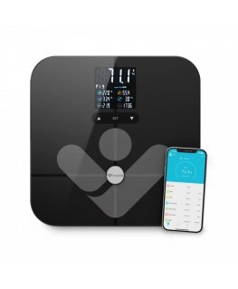 TrueLife TLFSW7BTB asmeninės svarstyklės Kvadratas Juoda Elektroninės vonios svarstyklės