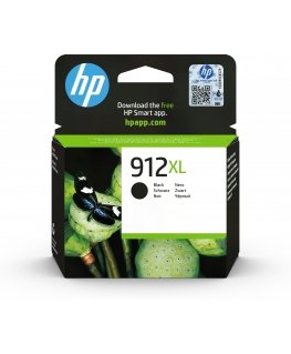 HP 912XL alkuperäinen riittoisa musta mustepatruuna