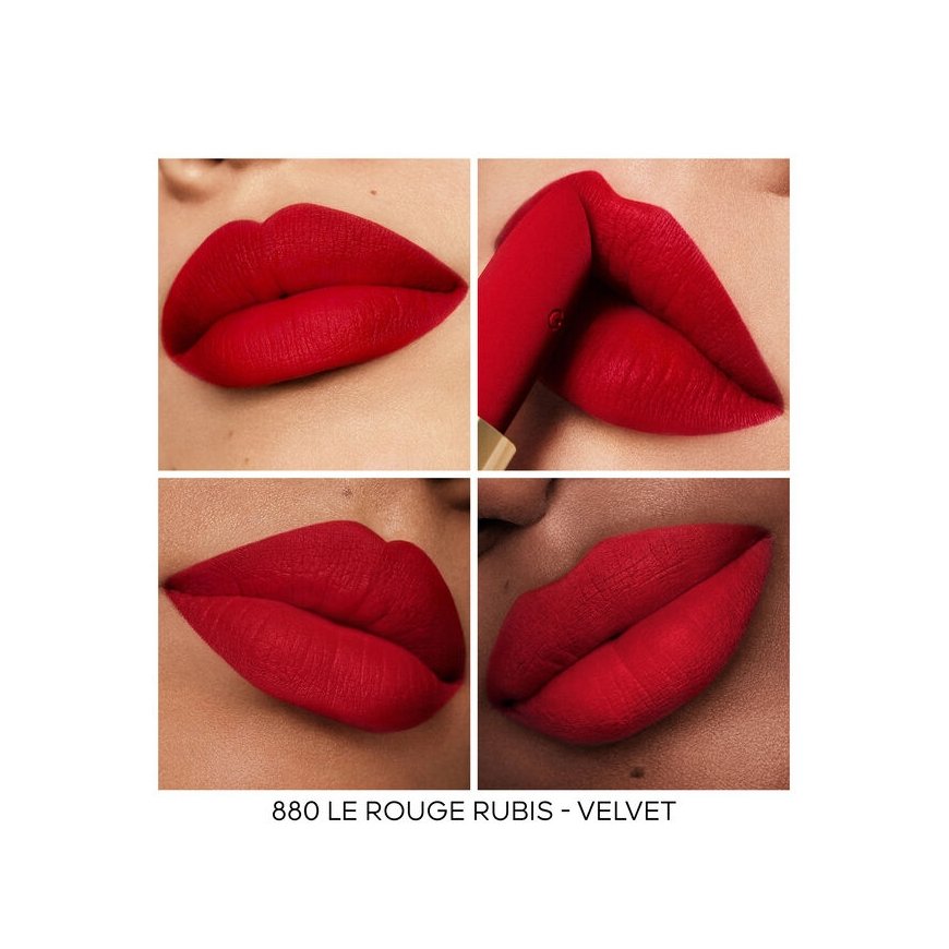 Guerlain Rouge G Velvet Refill 3,5 g 880 Le Rouge Rubis Aksomas – 4