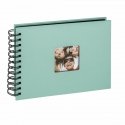 Walther Fun photo album Mint colour 40 sheets Spiral binding Walther Fun photo album Mint colour 40 sheets Spiral binding