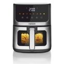 Haeger AF-D47.005A rasvakeitin Yksi 4,7 L Erillinen 1200 W Kuumakiertoilmakypsennin musta, Hopea Haeger AF-D47.005A rasvakeitin Yksi 4,7 L Erillinen 1200 W Kuumakiertoilmakypsennin musta, Hopea