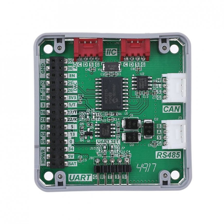 M5Stack M011 arendusplaadi tarvik Liidese adapterplaat Roheline, Valge – 2