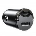 Mini car charger Baseus Tiny Star USB-C, QC 4.0+, PD, 30W (gray) Mini car charger Baseus Tiny Star USB-C, QC 4.0+, PD, 30W (gray)