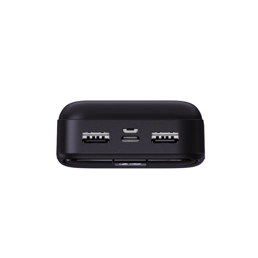 C-TECH BATCT1342 ārējais akumulators Litija polimērs (LiPo) 20000 mAh Melns – 4