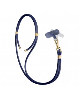 3MK EasyClip Elite siksna Mobilais telefons Neilons, Cinks Zils, Zelts