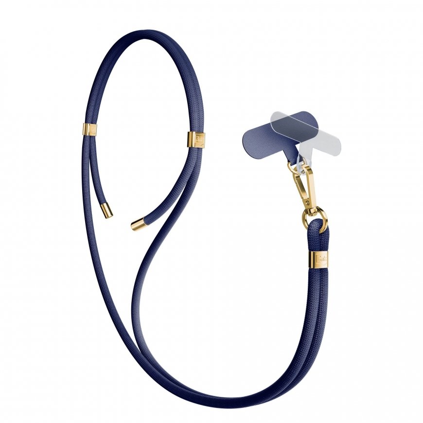 3MK EasyClip Elite strap Mobile phone Nylon, Zinc Blue, Gold
