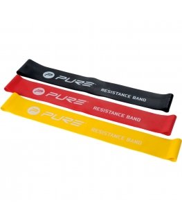 Pure2Improve Resistance Bands, 3 pcs | Yellow/Red