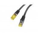 Lanberg PCF6A-10CU-0025-BK networking cable Black 0.25 m Cat6a S/FTP (S-STP) Lanberg PCF6A-10CU-0025-BK networking cable Black 0.25 m Cat6a S/FTP (S-STP)