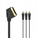 Hama 00205156 SCART кабель 1,5 m 3 x RCA Черный Hama 00205156 SCART кабель 1,5 m 3 x RCA Черный