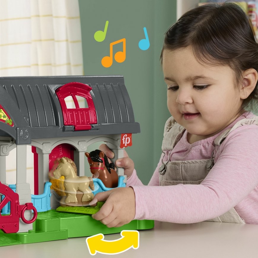 Fisher-Price Little People Friendly Horses Stable – 3