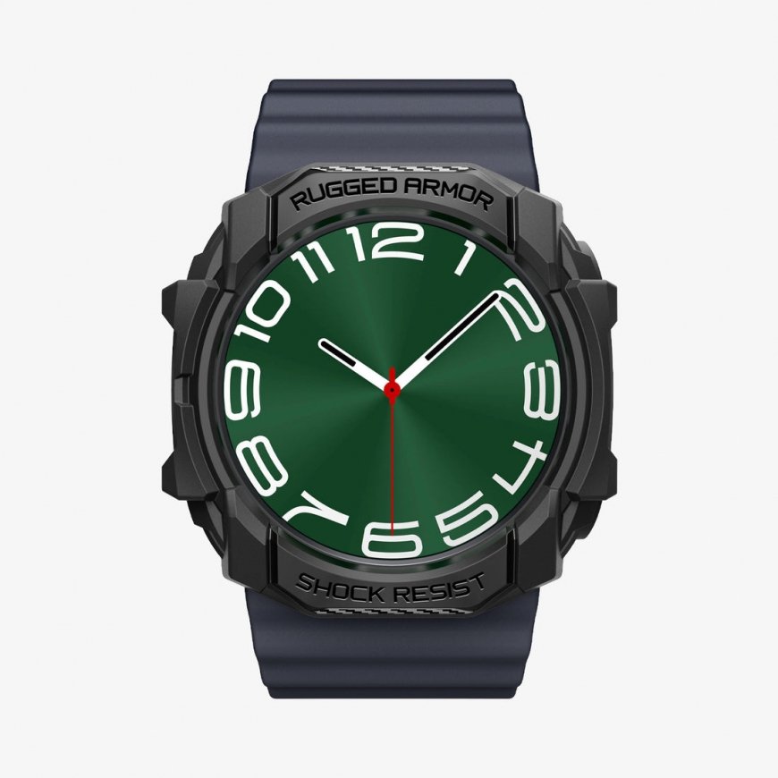 Spigen Rugged Armor Ietvars Melns Termoplastiska