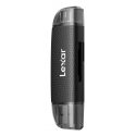 Lexar LRW310X-BNBNG karšu lasītājs USB 2.0 Type-A/Type-C Melns Lexar LRW310X-BNBNG karšu lasītājs USB 2.0 Type-A/Type-C Melns