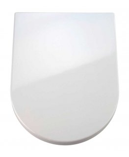 WENKO 18396100 WC-poti kaas Kõva prill-laud Duroplast Valge