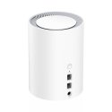 Cudy M1800 1-Pack Kaks sagedusala (2,4 GHz / 5 GHz) Wi-Fi 6 (802.11ax) Valge Sisemodem