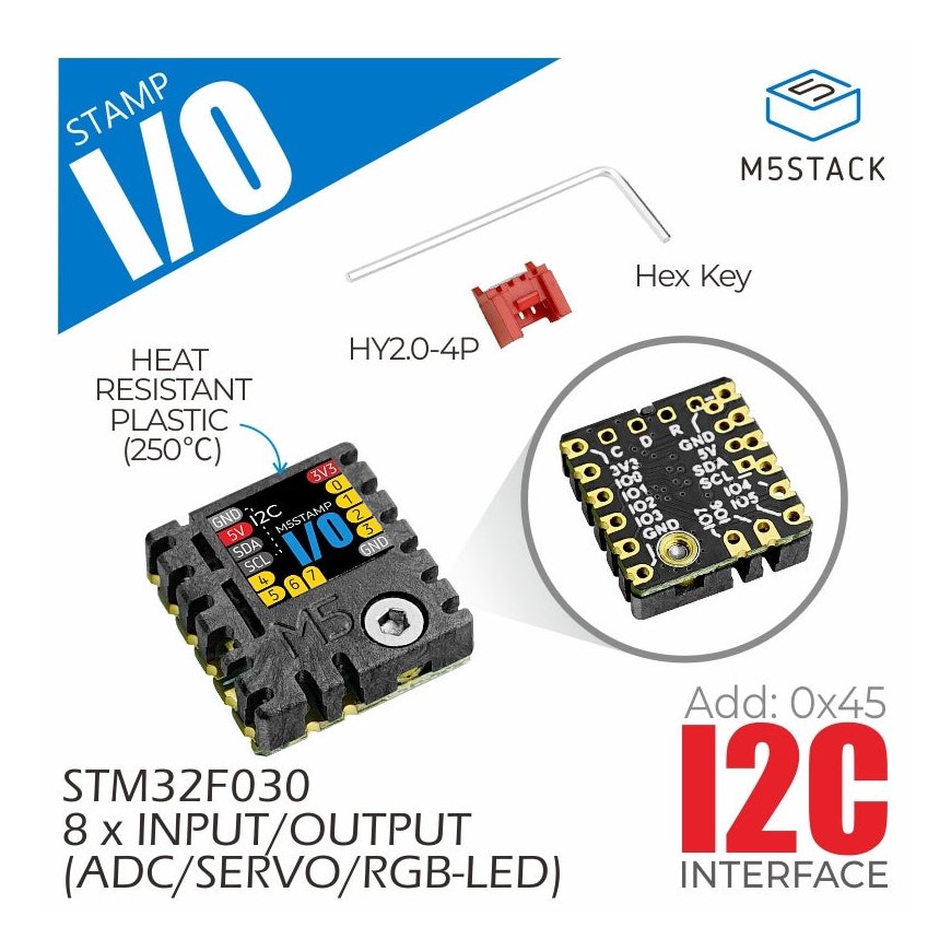 M5Stack S002 аксессуар к плате разработчика Плата расширения ввода/вывода Черный – 2