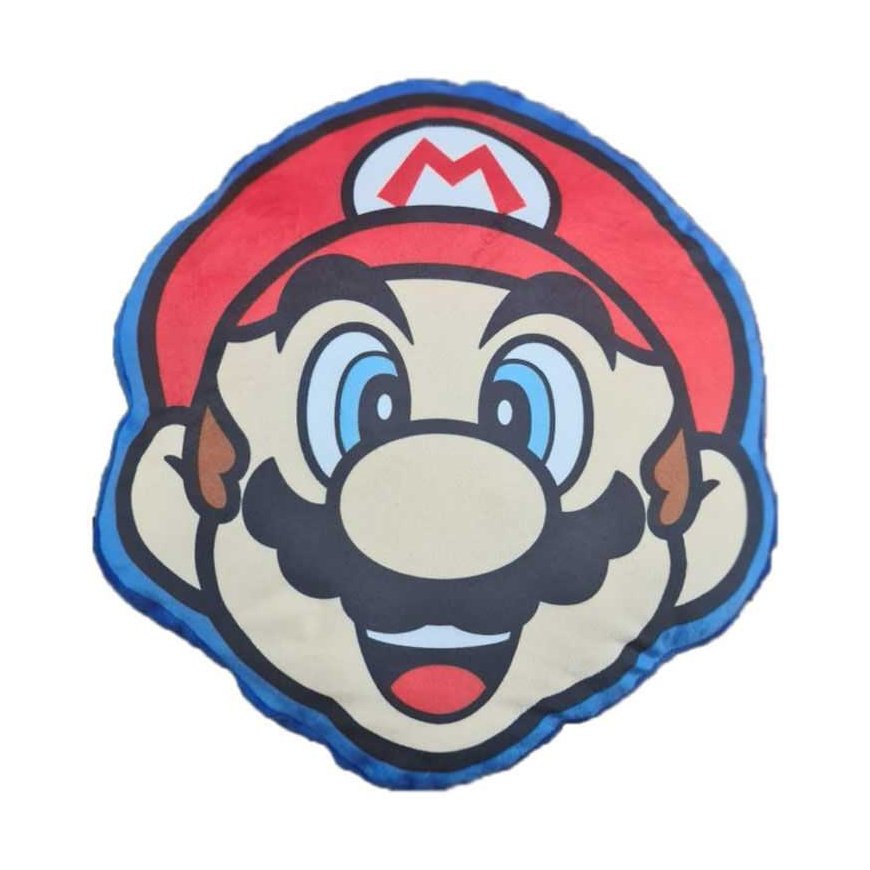 3D cushion Super Mario Round