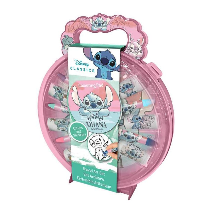 Kids Licensing Kids Euroswan - Lisävarusteet lisenssit Set DO KOLOROWANIA - STITCH – 3