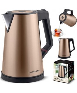 Virdulys elektrinis 1,7l Berdsen BD-708 miedziany